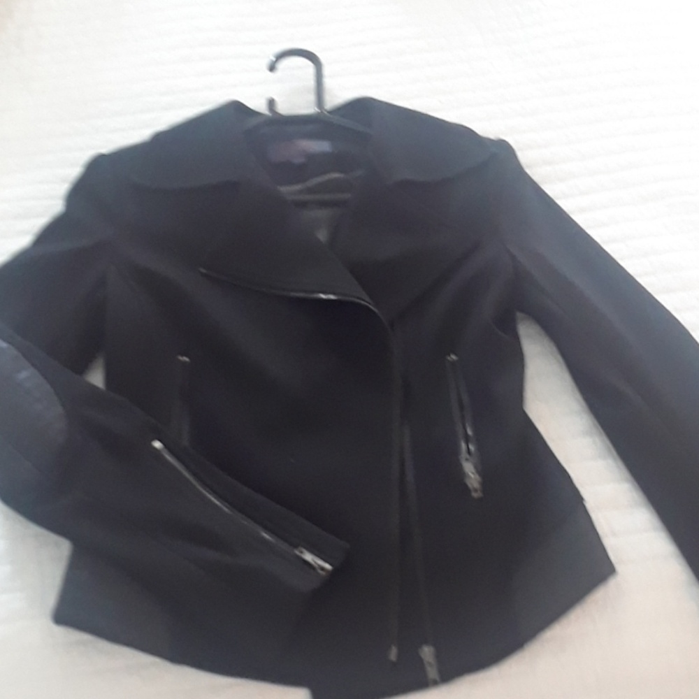 James Jean's women's ponte moto jacket